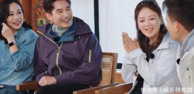 陈松伶综艺镜头下的面部状态截图