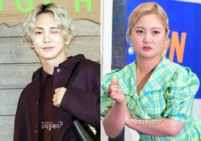 朴娜莱与SHINee Key合影照，韩国综艺《惊奇星期六》下车事件相关明星照片，提升SEO关键词曝光