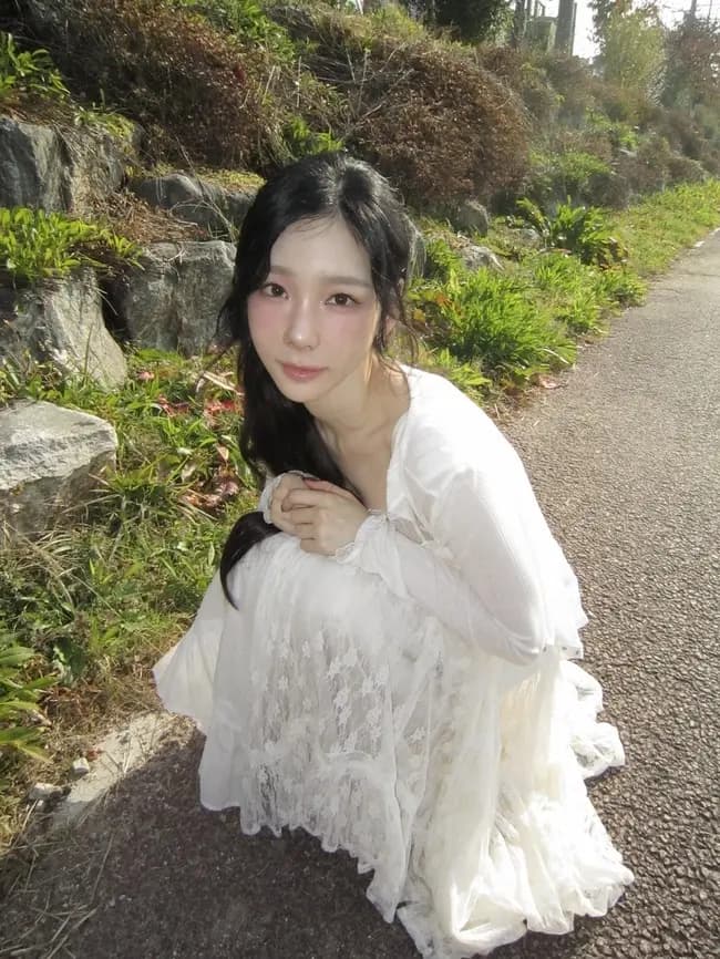 泰妍的魅力无穷无尽啊，引发心动的清纯美貌