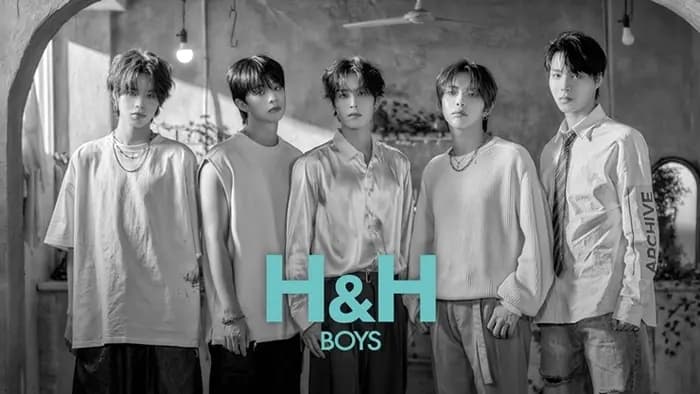 5人男子组合H&H BOYS，中国出道…向全球市场发起挑战书