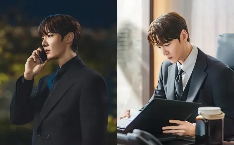 崔振赫饰演姜道俊西装造型