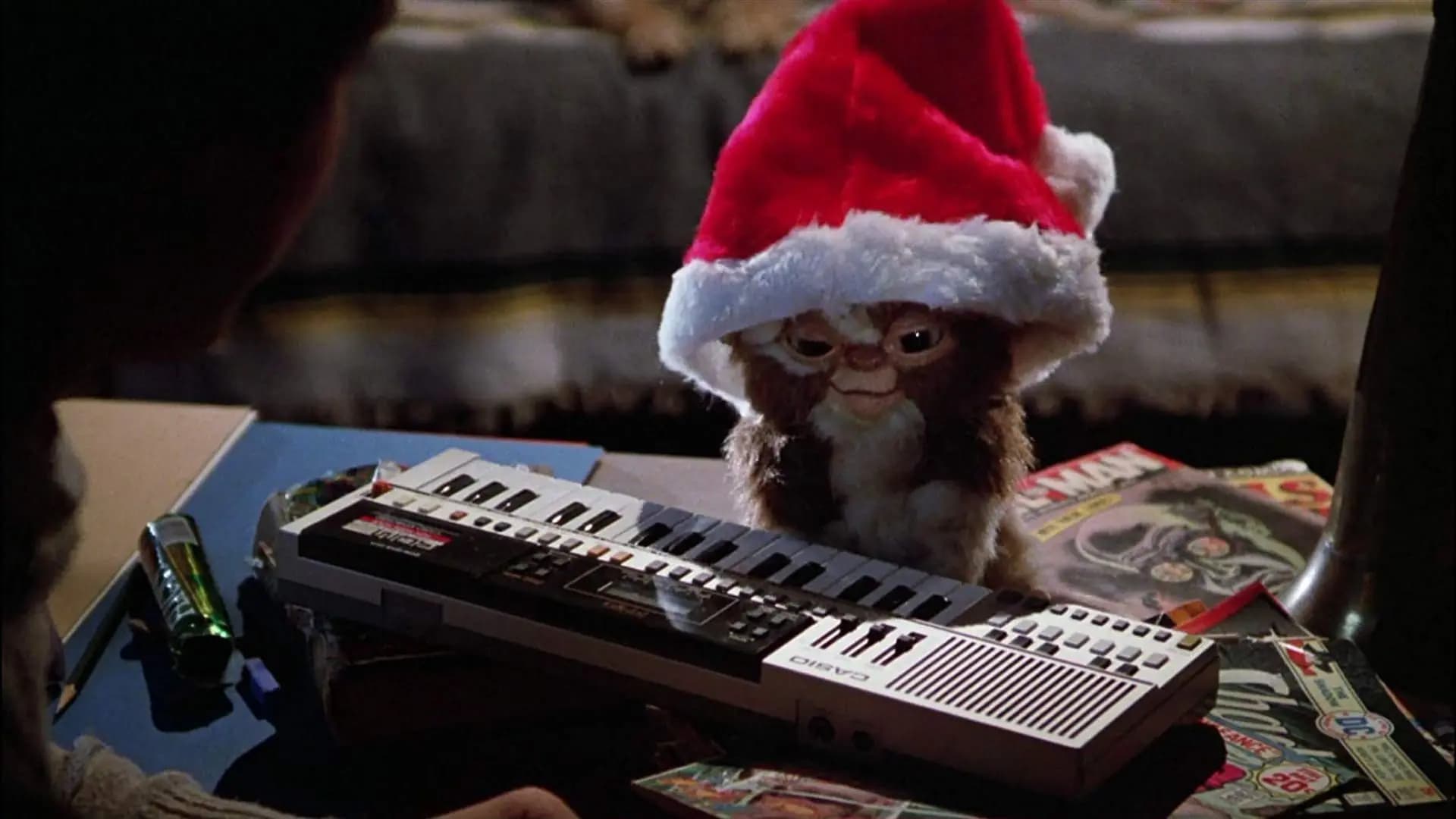 Gremlins classic 1984 holiday horror-comedy movie poster from Warner Bros on Hulu
