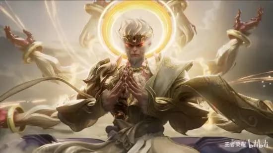王者荣耀孙悟空无相新皮肤1月1日元旦上线定档海报