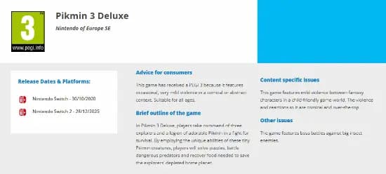 曝NS2将迎一大批免费游戏更新！《皮克敏3豪华版》打头阵