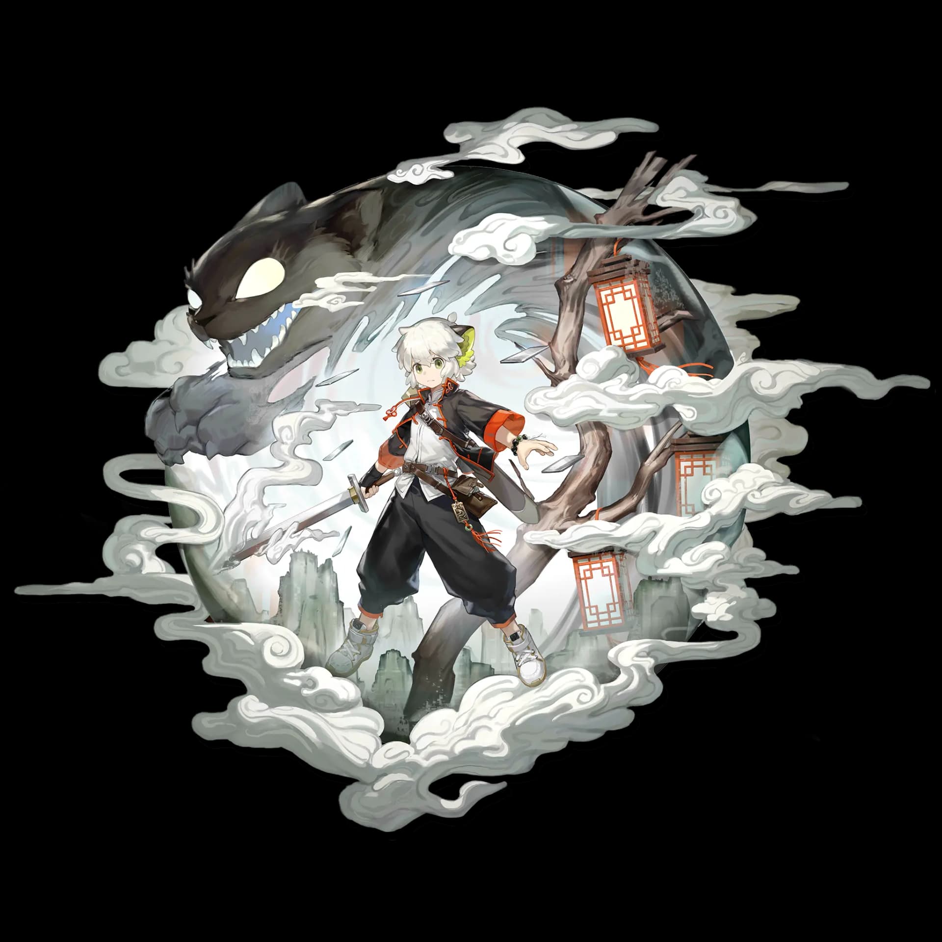 罗小黑相关剧情文件预览4，游戏更新同步资源