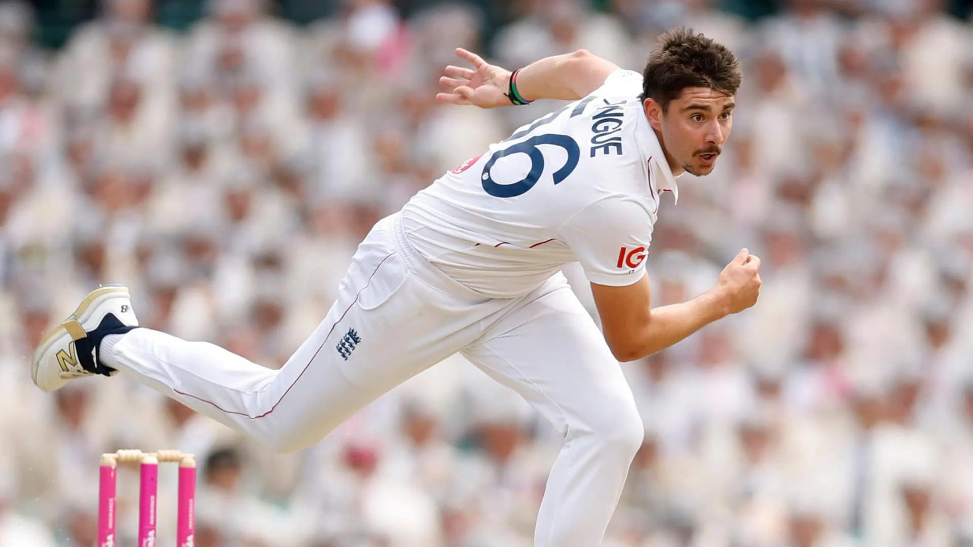 英格兰板球投手乔希·汤赛场照，图片来源Getty Images