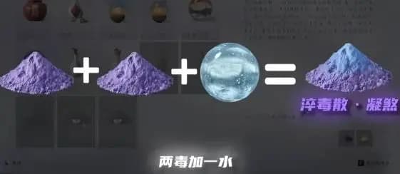 淬毒散凝煞的治疗回精元特质说明