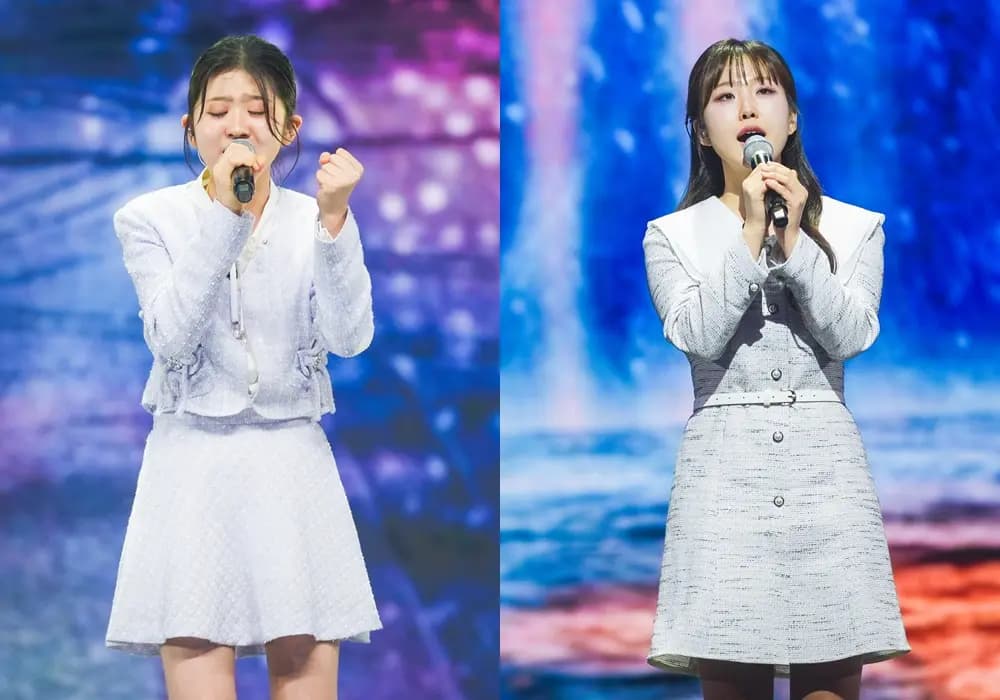 Miss Trot 4 尹润瑞与洪成云1对1死亡对决舞台现场