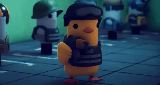 Escape from Duckov duck shooter parody Tarkov 2025 peak players image