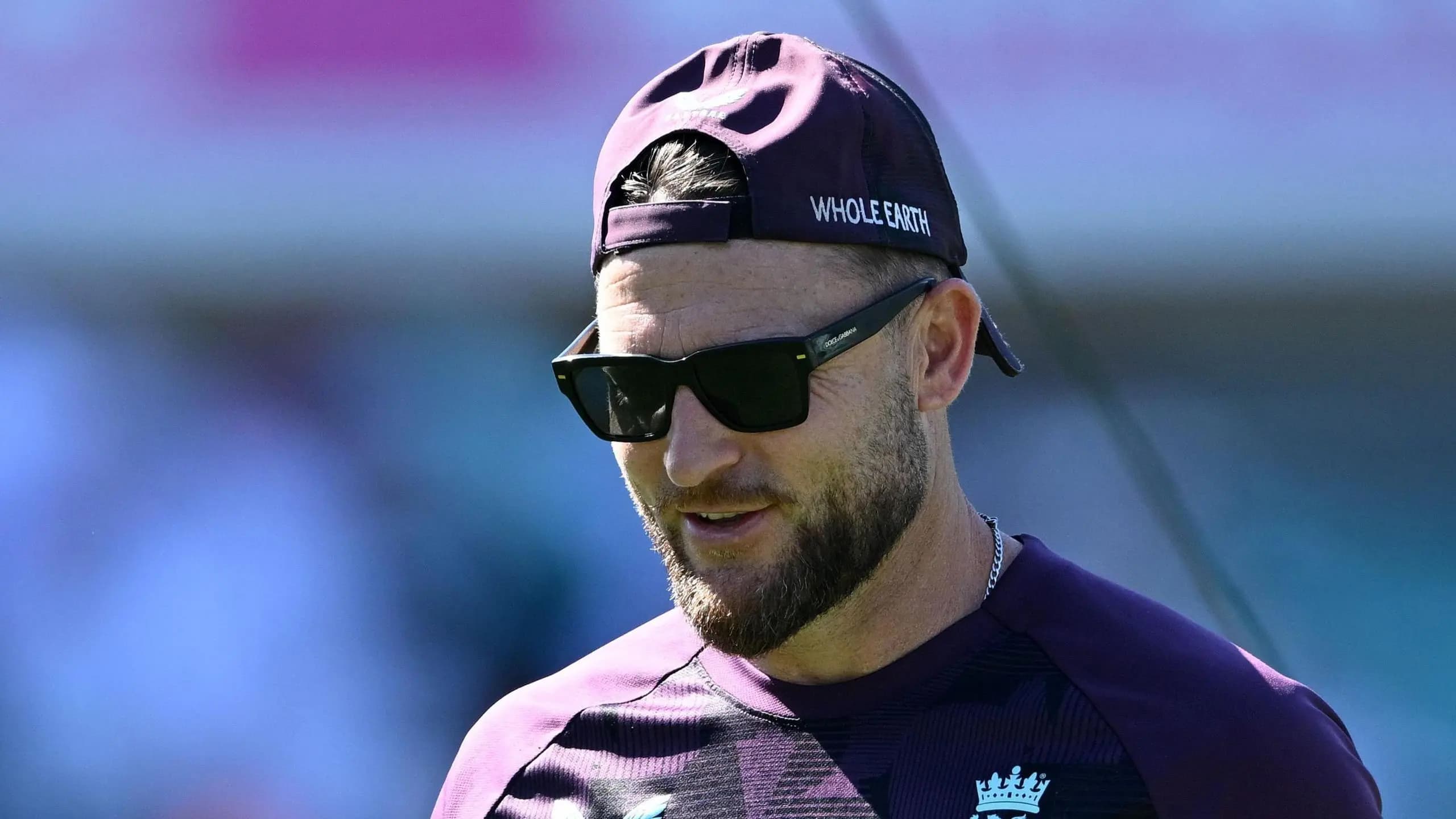 2022年英格兰灰烬杯失利后接过教鞭的布伦登·麦卡勒姆 Getty Images